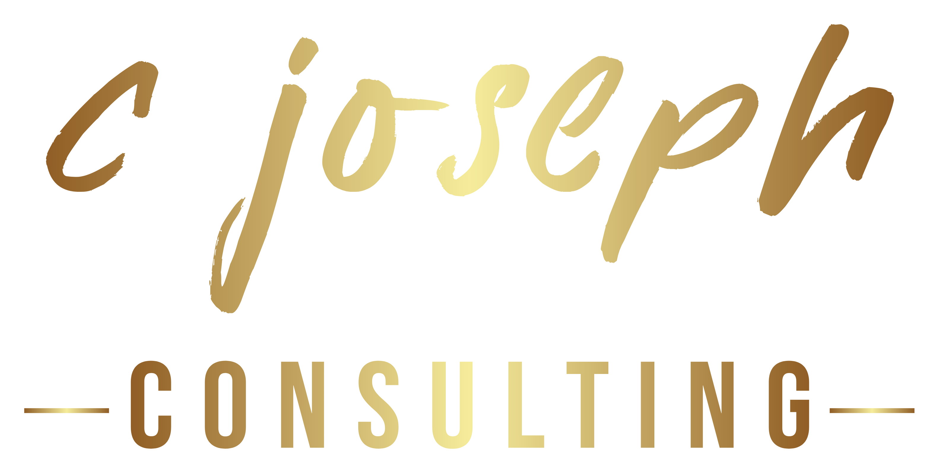 C Joseph Consulting full color logo on transparent background.